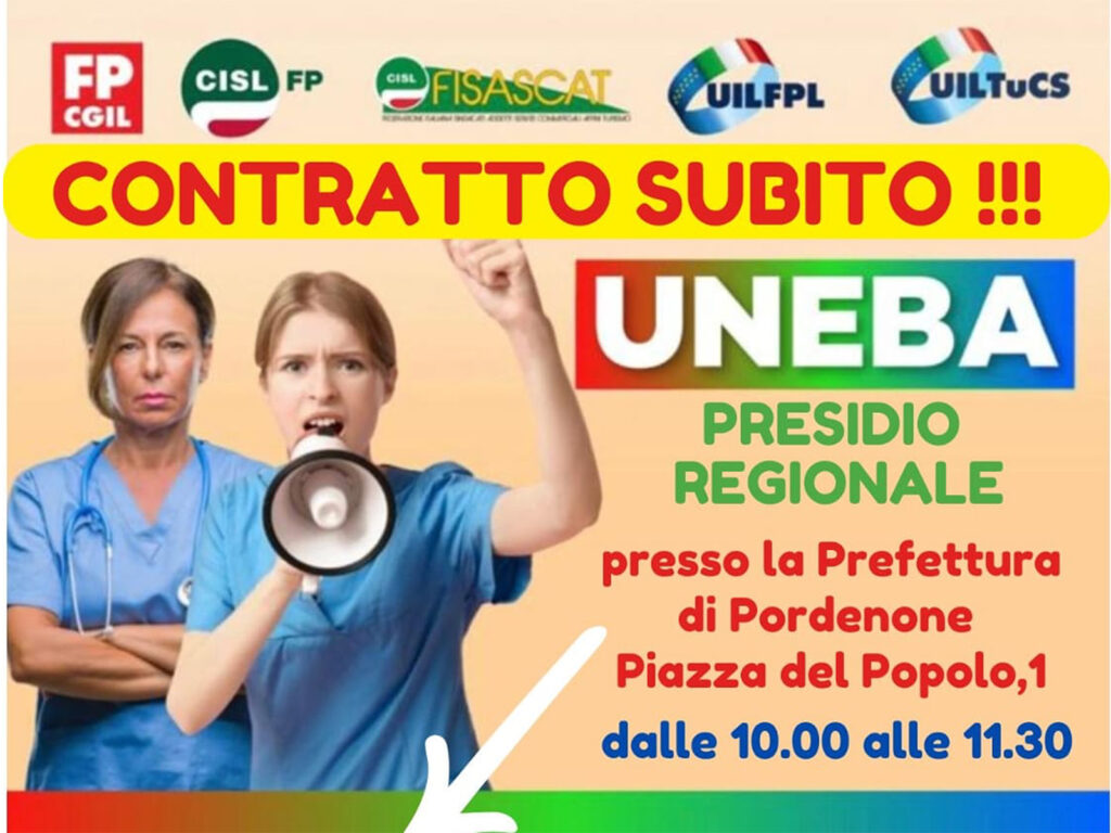 Contratto Uneba, si fermano case di riposo ed enti assistenziali